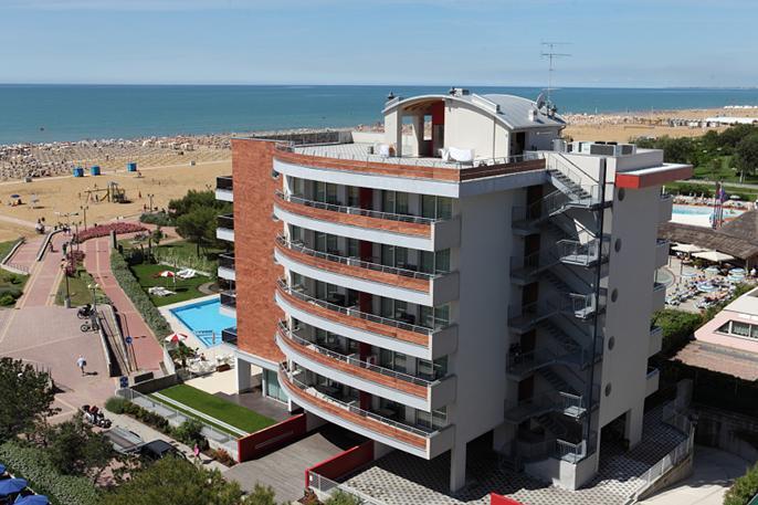 Residence Panorama Apart Hotel Bibione Buitenkant foto
